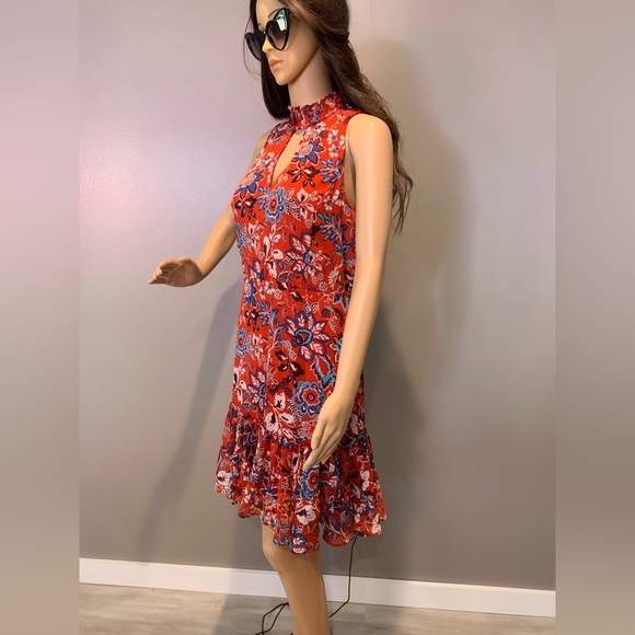 Red Floral Dress by est 1946 - Picture 3 of 10